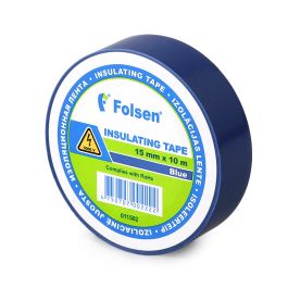 Isoleerteip 15mmx10m, 120µm, sinine, PVC