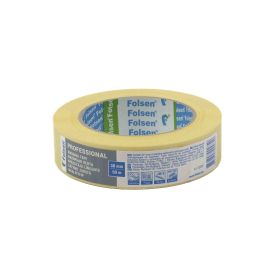 Maalriteip 80°C, 30mmx50m, kollane, paber