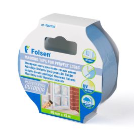 Maalriteip Perfect Edge Outdoor 30mmx25m, sinine, riisipaber