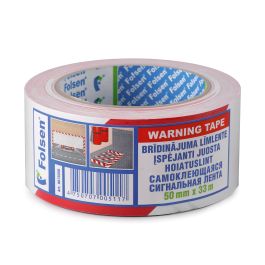 Markeerimis-ja hoiatusteip 50mmx33m, punane/valge