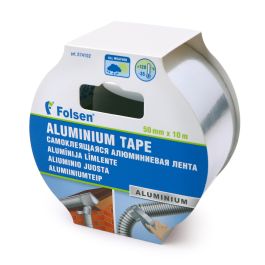 Alumiiniumteip 50mmx10m , 28µm, hõbe