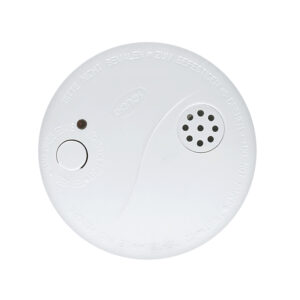 Solight suitsuandur + alarm, 85dB, valge + 9V patarei