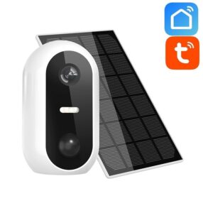 Solight akutoitel töötav WiFi-kaamera päikesepaneeliga