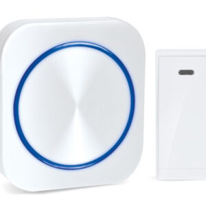 Solight juhtmevaba uksekell, patareivaba, pistikupesaga, 150m, valge, õppekood