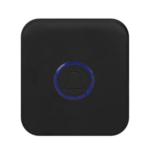 Solight juhtmevaba uksekell, patareivaba, pistikupesaga, 150m, must, õppekood