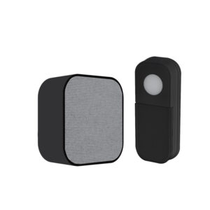 Solight juhtmevaba uksekell, patareidega, 180m, must, õppekood