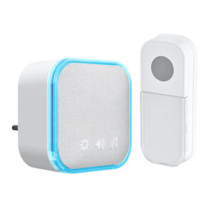 Solight juhtmevaba uksekell, pistikupesaga, 180m, valge, õppekood