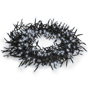 Solight LED-jõulukett õue puldiga - Cluster, 576 LED-i, 8 funktsiooni, taimer, IP44, külm valge