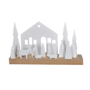 Solight LED talveküla, moodulvalgusti, 14 elementi, 10x LED, 2x AAA patareid