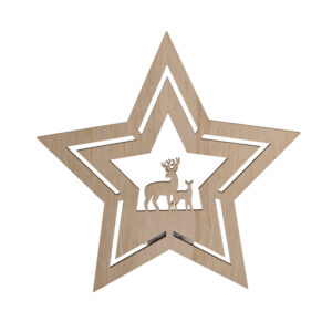 Solight LED-seinakaunistus jõulutäht, 24x LED, 2x AA