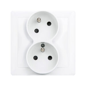 Solight Slim topeltsahtliga, pöörleva ülemise sahtliga, valge