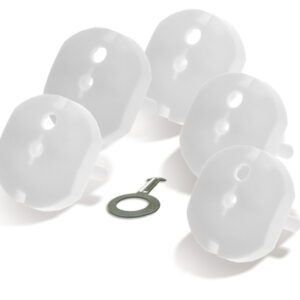 Solight turvapistik - 5 tk + 1 võti komplekt