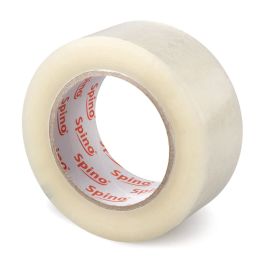 Pakketeip PP, 48mmx132m, Low Noise, läbipaistev