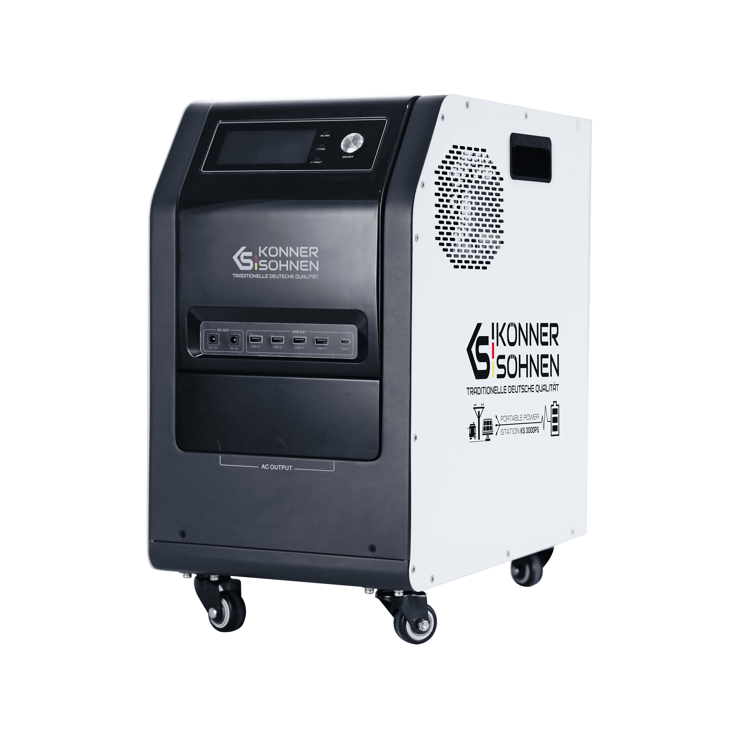 Kaasaskantav elektrijaam 3-ühes KS 3000PS