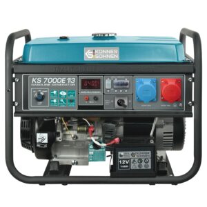 Bensiinigeneraator "Könner & Söhnen" KS 7000E 1/3