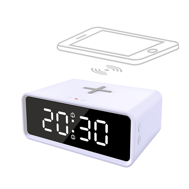 Solight digitaalkell Qi juhtmevaba laadijaga