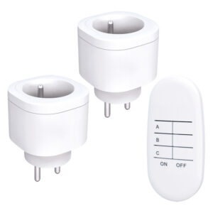 Solight kaugjuhtimisega pistikupesade komplekt 2 + 1, 2 pistikupesa, 1 pult, õppekood