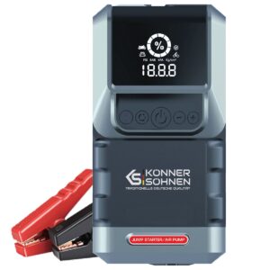 Käivitusabi koos õhukompressoriga KS JSP-1300