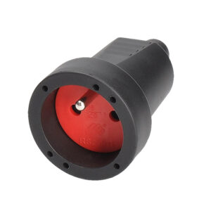 Solighti pistikupesa sirge, IP20, must