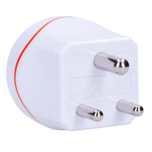 Solighti reisiadapter Indiasse, tüüp D