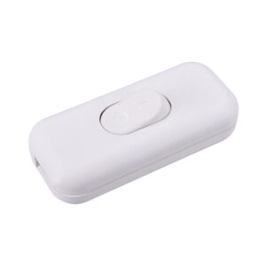 Solight juhtmelüliti, ühepooluseline, läbiv, valge