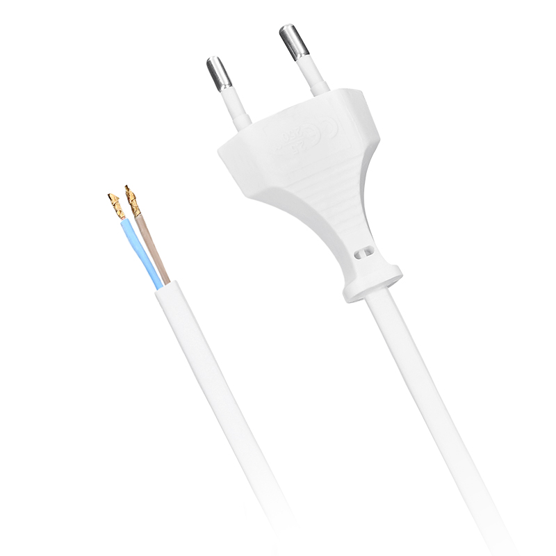 Solight flexo-juhe, 2m, 2 x 0,50mm2, valge