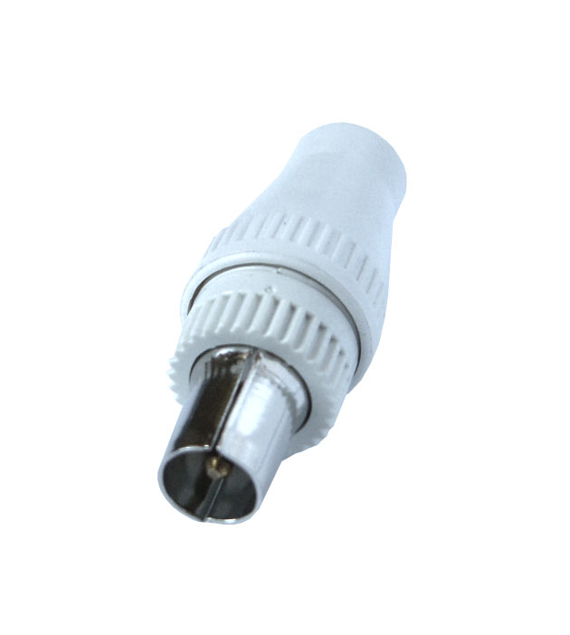 Solight antenni COAX-pistik sirge - Itaalia tüüpi, 10 tk, kott