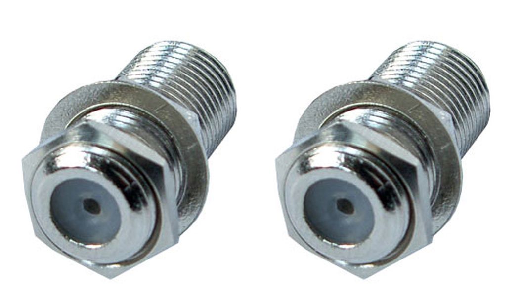 Solighti antenniühendus, F-pesa - F-pesa, kott, 2 tk