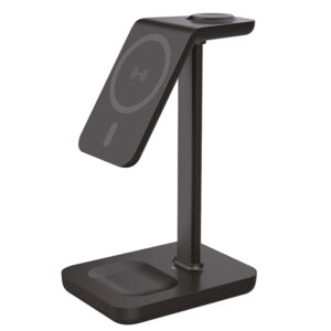 Solight laualaadija 3in1, Qi2, MagSafe-ühilduv