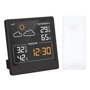 Solight termomeeter, musta värvi