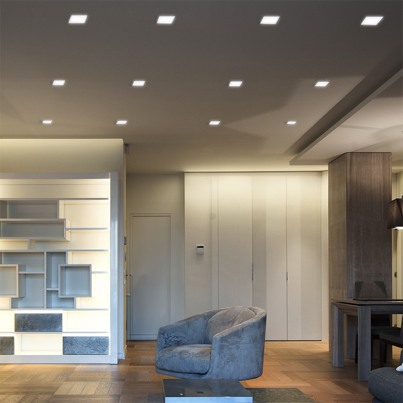 Solight LED minipaneel CCT, lakke paigaldatav, 24W, 1800lm, 3000K, 4000K, 6000K, ruudukujuline - Image 3