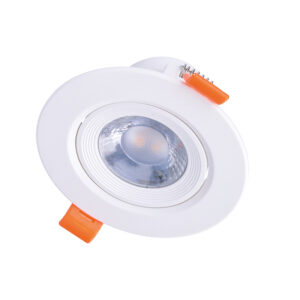 Solight LED laevalgusti, 5W, 400lm, 3000K, ümmargune, valge
