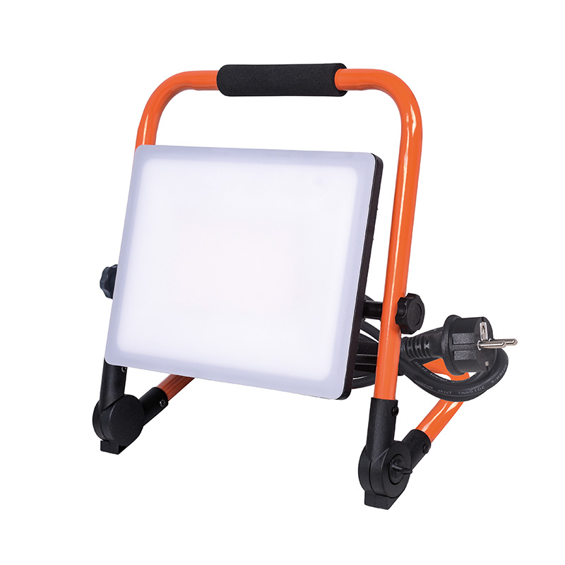 Solight LED-punktvalgusti kokkupandava jalaga, 100W, 9000lm, 4000K, pistikuga kaabel, IP65