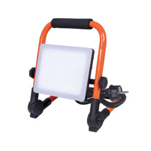 Solight LED-punktvalgusti kokkupandava jalaga, 30W, 2700lm, 4000K, pistikuga kaabel, IP65