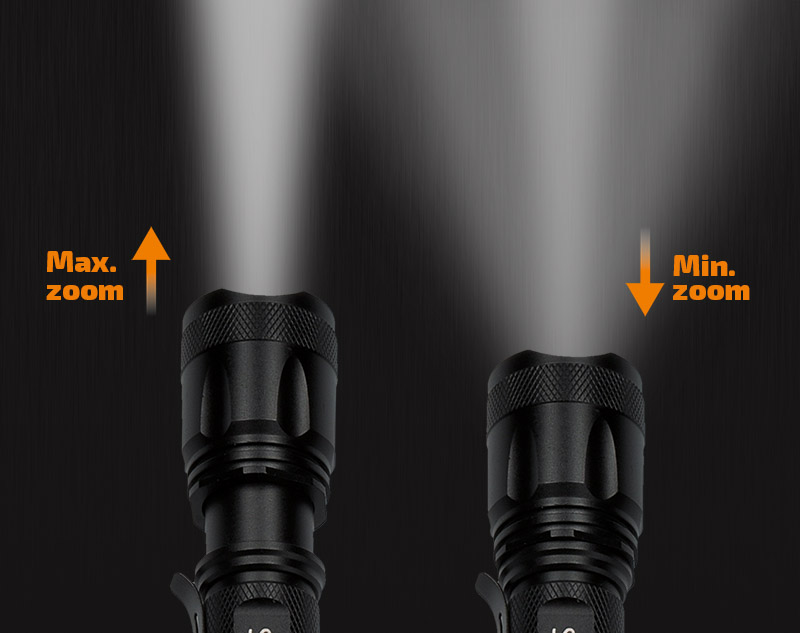 Solight LED laetav taskulamp, 600lm, Cree XM-L2 T6, suum, liitiumioonaku - Image 4