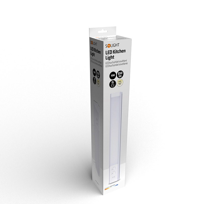 Solight LED köögivalgusti, 2x pistikupesa, lüliti, 10W, 4100K, 51cm - Image 7