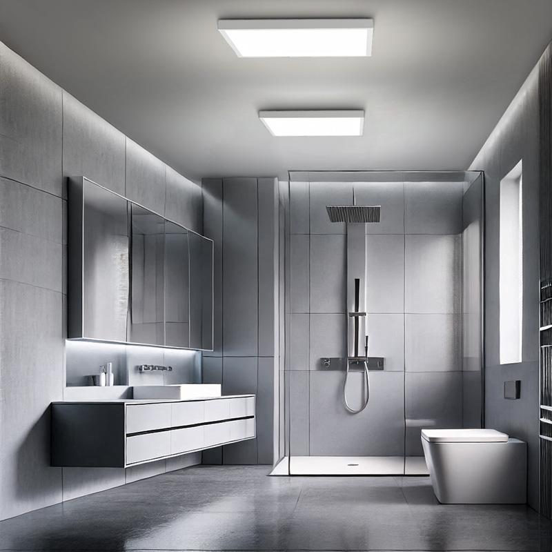 Solight LED laevalgusti, pinnapealne, 40W, 4800lm, 4000K, UGR<19, 60x60cm, 3-aastane garantii, valge värv - Image 3