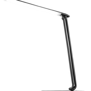 Solight LED laualamp hämardatav, 12W, valgustemperatuuri valik, USB, must läikega