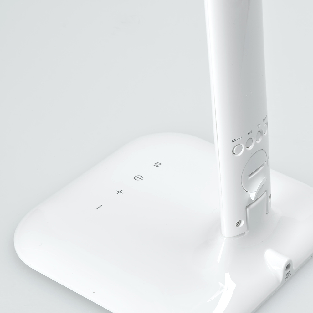 Solight LED laualamp hämardatava ekraaniga, 7W, valgustemperatuuri valik, läikega valge - Image 4