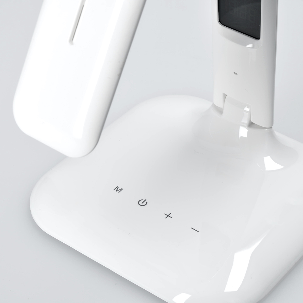 Solight LED laualamp hämardatava ekraaniga, 7W, valgustemperatuuri valik, läikega valge - Image 5