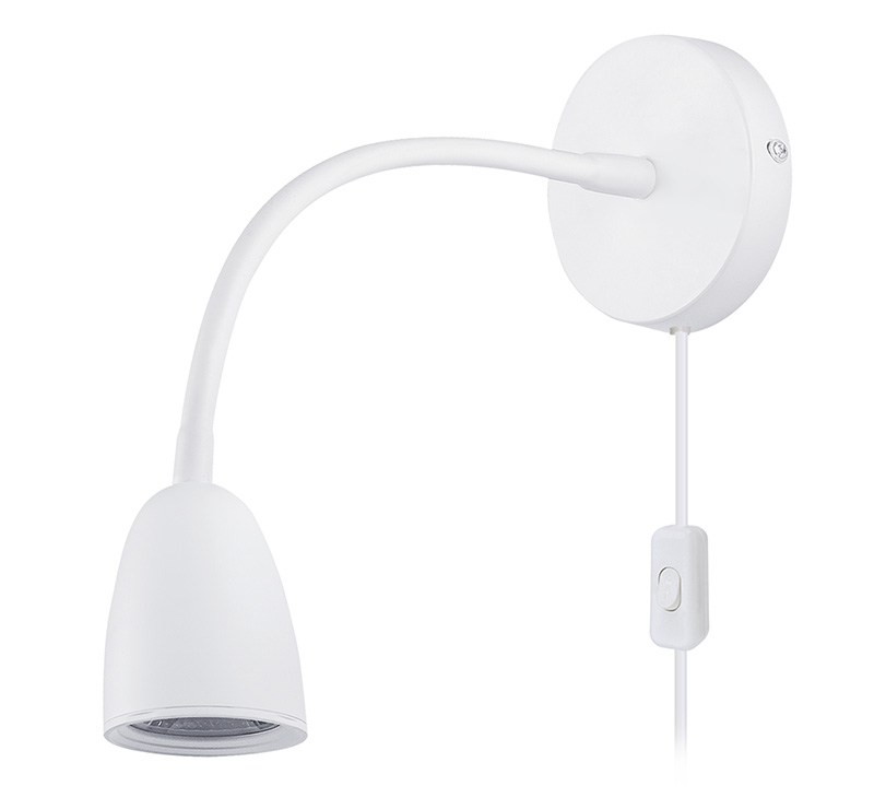 Solight LED seinalamp, hämardatav, 4W, 280lm, 3000K, valge