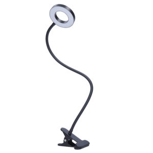 Solight LED laualamp hämardatav klambriga, 300lm, reguleeritav valgustemperatuur, USB