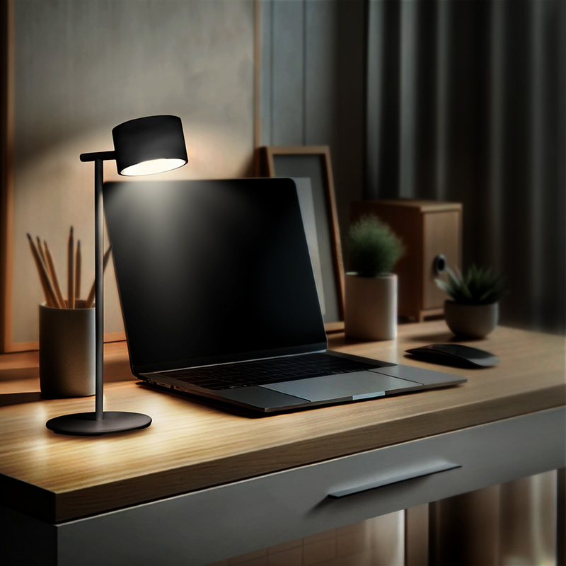 Solight LED laetav lamp 3-ühes, 280lm, CCT muutus, hämarduv, must - Image 6