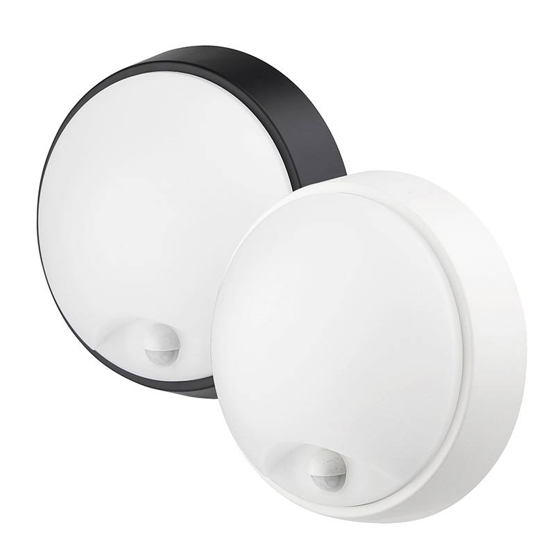 Solight LED välisvalgustus anduri ja reguleeritava valgustugevusega, 18W, 1800lm, 22cm, 2in1 - valge ja must kate - Image 8