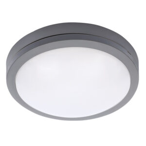 Solight LED õuevalgusti Siena, hall, 20W, 1500lm, 4000K, IP54, 23cm