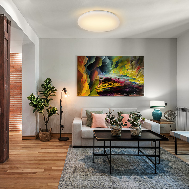 Solight LED laevalgusti Plain, 15W, 1200lm, 3000K, ümmargune, 26cm - Image 3