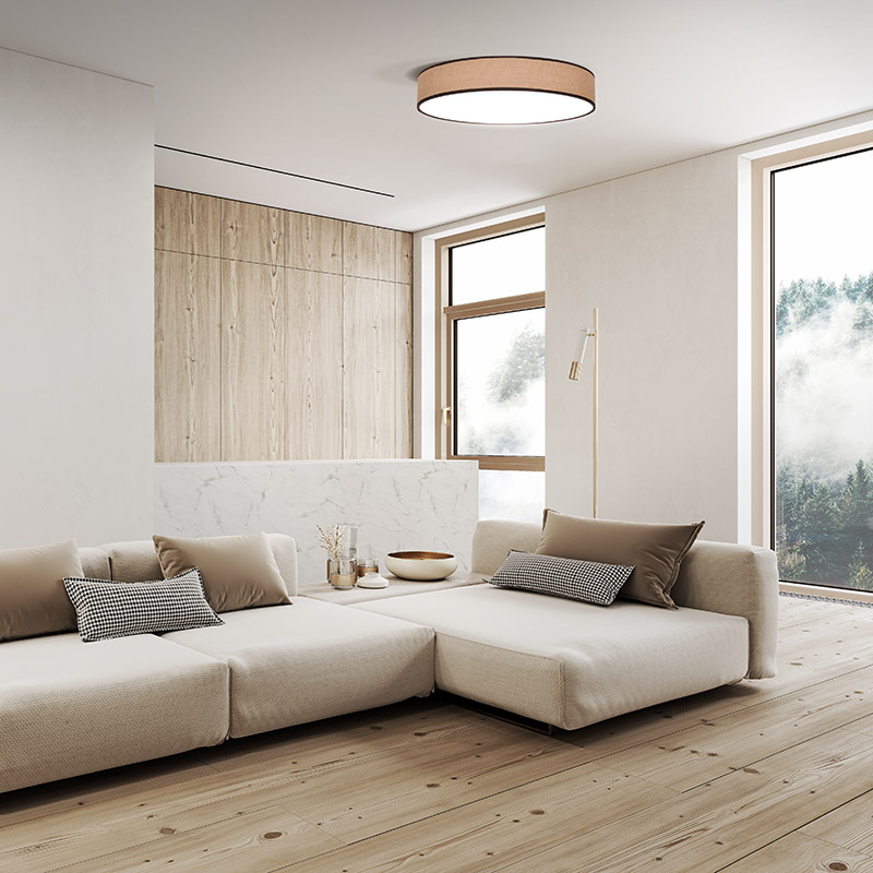 Solight LED valgusti puldiga Brownie, 48W, 3360lm, 40cm, värvimuutus, hämardatav - Image 3