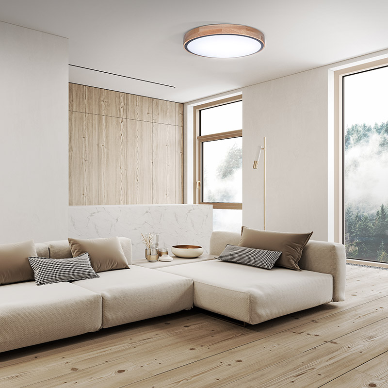 Solight LED-valgustus puldiga Iron Oak, 60W, 4200lm, 51cm, värvimuutus, hämardatav - Image 2