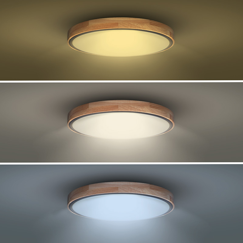 Solight LED-valgustus puldiga Iron Oak, 60W, 4200lm, 51cm, värvimuutus, hämardatav - Image 6
