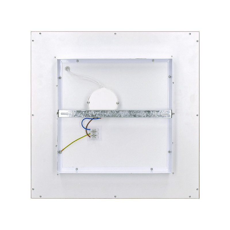 Solight LED laevalgusti puldiga, kandiline, puitdekoor, 3000lm, 40W, 45x45cm - Image 5